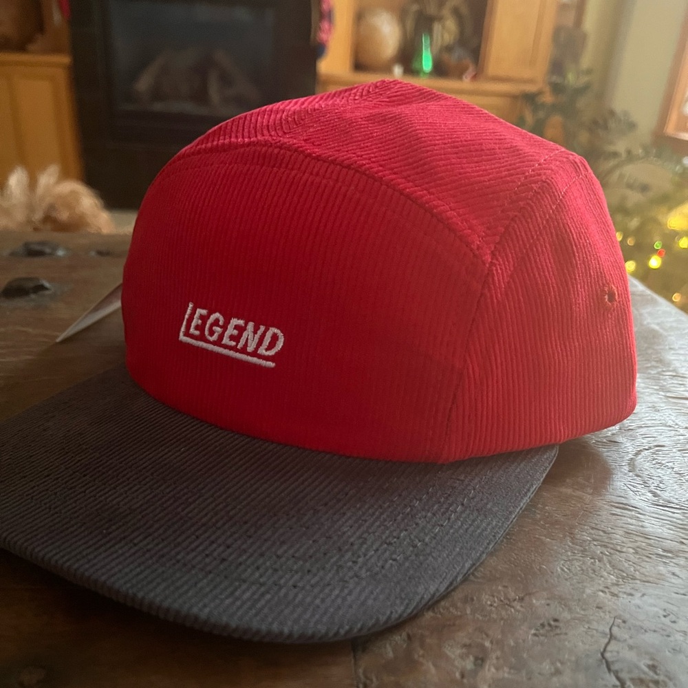 Legend Headwear Red Cord Camper Hat. New with tags.